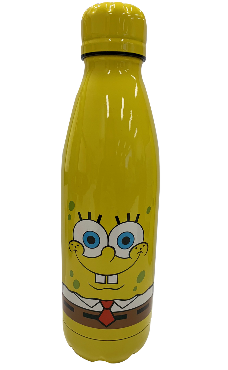 SPONGEBOB SQUAREPANTS 700ML STAINLESS STEEL BOTTLE – Let Me Shop AU