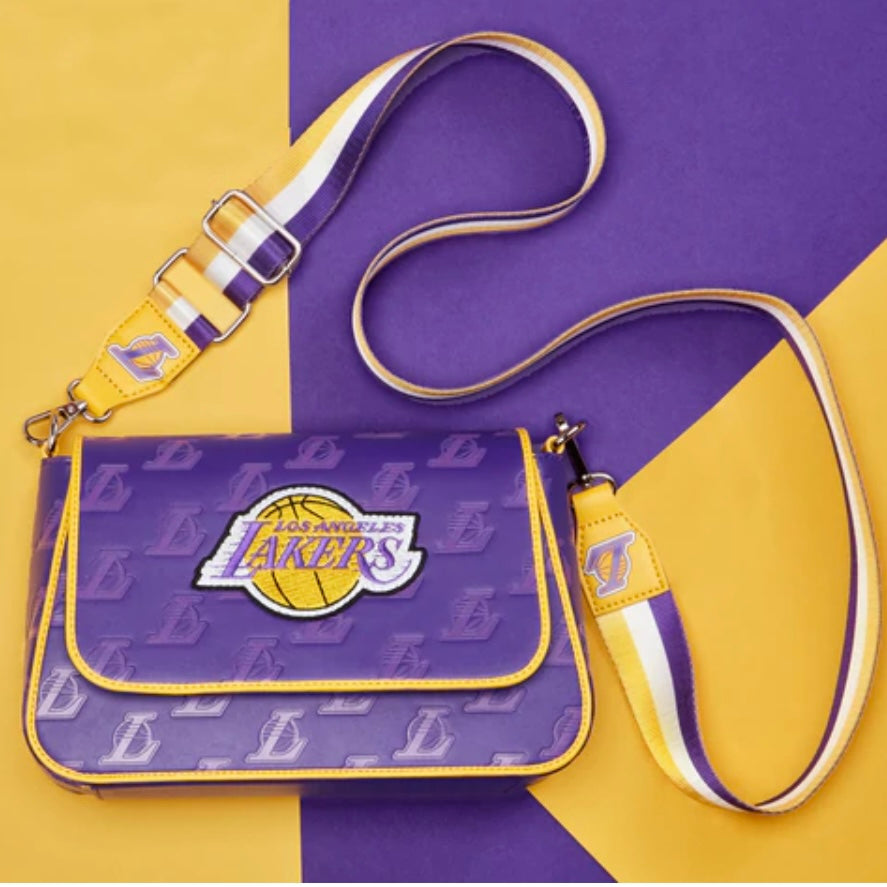 Lids Los Angeles Lakers MOJO Premium Laptop Tote Bag and Luggage Set |  Hamilton Place